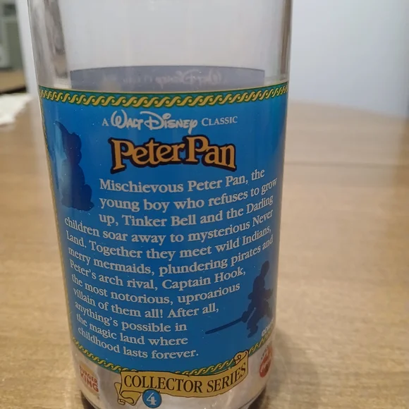Disney Peter Pan Collectible Glass - Picture 3 of 6